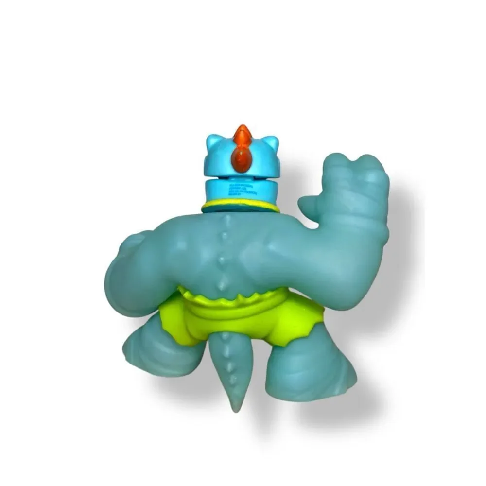 Heroes of Goo Jit Zu Dino Power Tyro the T-Rex Squishy Blue Figure‎